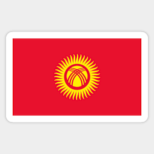 Flag of Kyrgyzstan Sticker